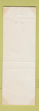 Matchbook Cover - Mark's Texaco oil gas Lee's Repair