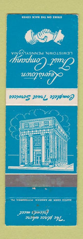 Matchbook Cover - Lewistown Trust Company PA