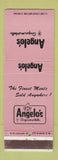 Matchbook Cover - Angelo's Grocery Stores DD Bean