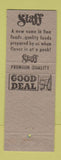 Matchbook Cover - Good Deal Grocery NJ New Jersey