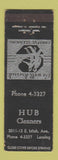 Matchbook Cover - Hub Cleaners Lansing MI WEAR