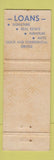 Matchbook Cover - All State Credit Plan Opelousas LA WORN