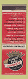 Matchbook Cover - Famous Food Markets Grocery Sacramento CA WEAR