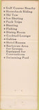 Matchbook Cover - Long Barn Lodge CA