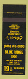 Matchbook Cover - Blue Ridge Inn Kansas City MO