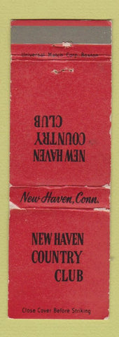 Matchbook Cover - New Haven Country Club CT WORN