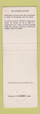 Matchbook Cover - University of Oklahoma Norman OK WEAR