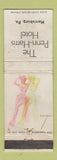 Matchbook Cover - Penn Harris Hotel Harrisburg PA pinup MISPRINT Vargas WEAR