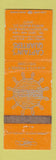 Matchbook Cover - Captain's Quarters Myrtle Beach SC