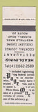 Matchbook Cover - Page One Restaurant Westfield MA