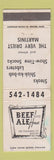 Matchbook Cover - Beef and Ale House Boston MA WEAR