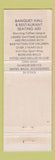 Matchbook Cover - Wheaton Bowling IL