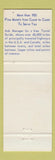 Matchbook Cover - Western Inn Motel Kearney NE Best Western