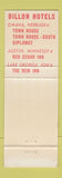 Matchbook Cover - Dillon's Diplomat Omaha NE restaurant