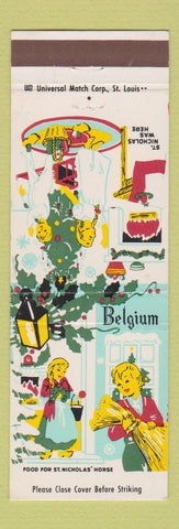 Matchbook Cover - Ray Cantwell Old Mill Inn Bernardsville NJ Christmas
