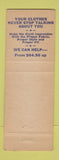 Matchbook Cover - Frutchey's Tailoring West Dearborn MI