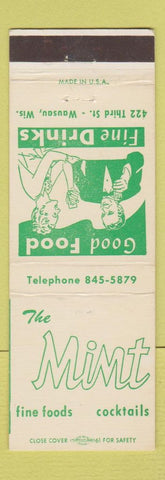 Matchbook Cover - The Mint Wausau WI