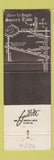 Matchbook Cover - Squire's Table Walled Lake MI