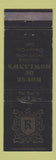 Matchbook Cover - House of Rowland's Crescent City CA WEAR