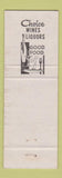 Matchbook Cover - House of Rowland's Crescent City CA WEAR