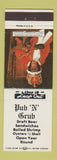 Matchbook Cover - Pub n Grub Restaurant
