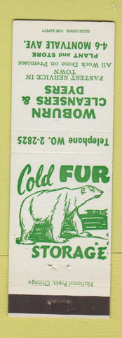Matchbook Cover - Woburn Cleansers Dyers