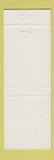 Matchbook Cover - Cafe Topo Newton Centre MA