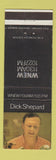 Matchbook Cover - WNEW Radio 1130 AM Dick Shepard Palisades Amusement Park