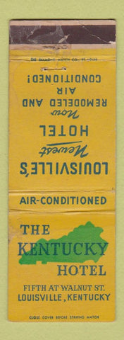 Matchbook Cover - Kentucky House Louisville KY WORN