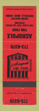 Matchbook Cover - Acropole Restaurant Roseville MI