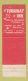 Matchbook Cover - Turnway Inn Pittsburgh PA