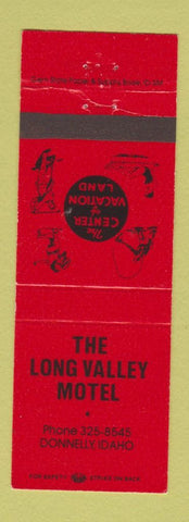 Matchbook Cover - Long Valley Motel Donnelly ID