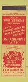 Matchbook Cover - Spots Out Dry Cleaning A&M Laundry Spencer IA