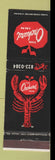 Matchbook Cover - Orchard Inn Towson MD