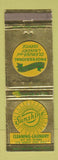 Matchbook Cover - Sunshine Cleaning Laundry San Antonio TX