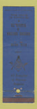 Matchbook Cover - Harding Uniform and Regalia Boston MA WEAR