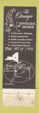 Matchbook Cover - The Otesaga Resort Cooperstown NY