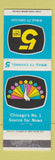 Matchbook Cover - WMAQ TV Channel 5 Chicago IL