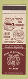 Matchbook Cover - Henry Grady Hotel Atlanta GA