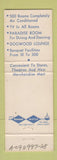 Matchbook Cover - Henry Grady Hotel Atlanta GA