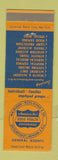 Matchbook Cover - Weiniger Schleifer Insurance Newark NJ