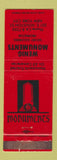 Matchbook Cover - Wenig Monuments New York City headstones funeral