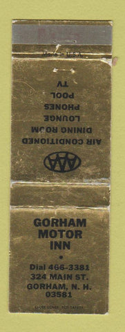 Matchbook Cover - Gorham Motor Inn NH WEAR