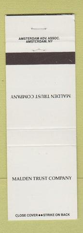 Matchbook Cover - Malden Trust Company MA