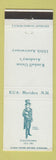 Matchbook Cover - Kimball Union Academy Meriden NH 150th 1963