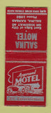 Matchbook Cover - Salina Motel Salina KS BOBTAIL