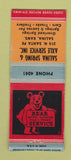 Matchbook Cover - Salina Springs Axle Service Salina KS BOBTAIL