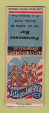 Matchbook Cover - Paramount Bar Salina KS BOBTAIL
