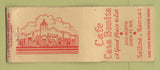 Matchbook Cover - Cafe Casa Bonita  Salina KS BOBTAIL