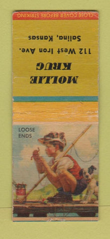 Matchbook Cover - Mollie Krug Salina KS BOBTAIL